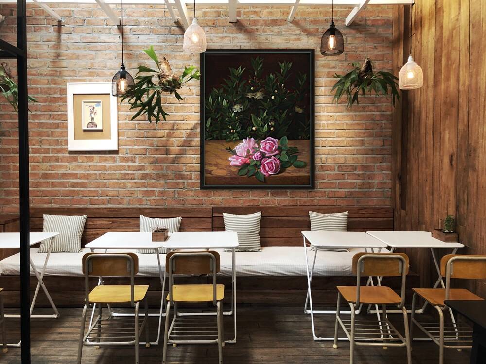 1876 Roses And Myrtles  Reproduction