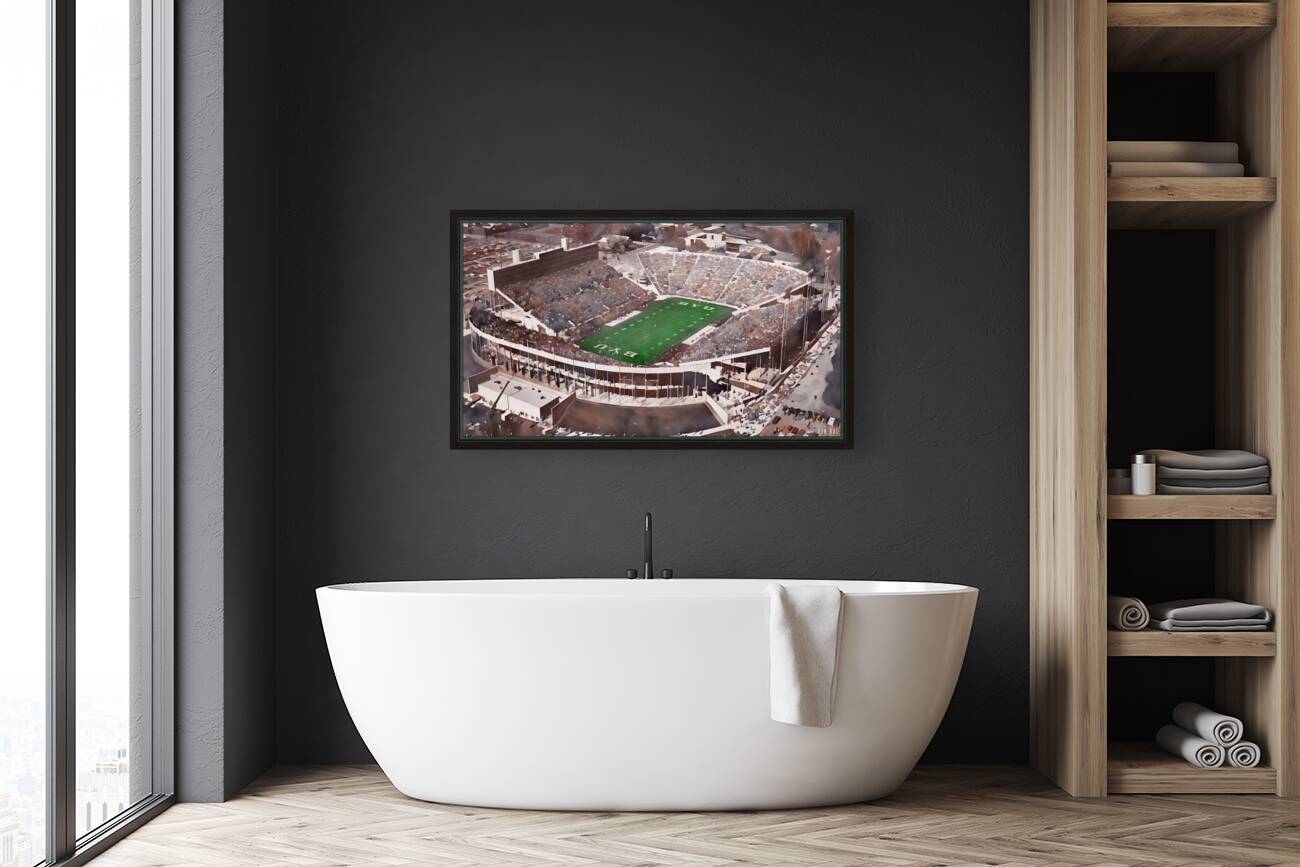 1980s byu football stadium art  Reproduction