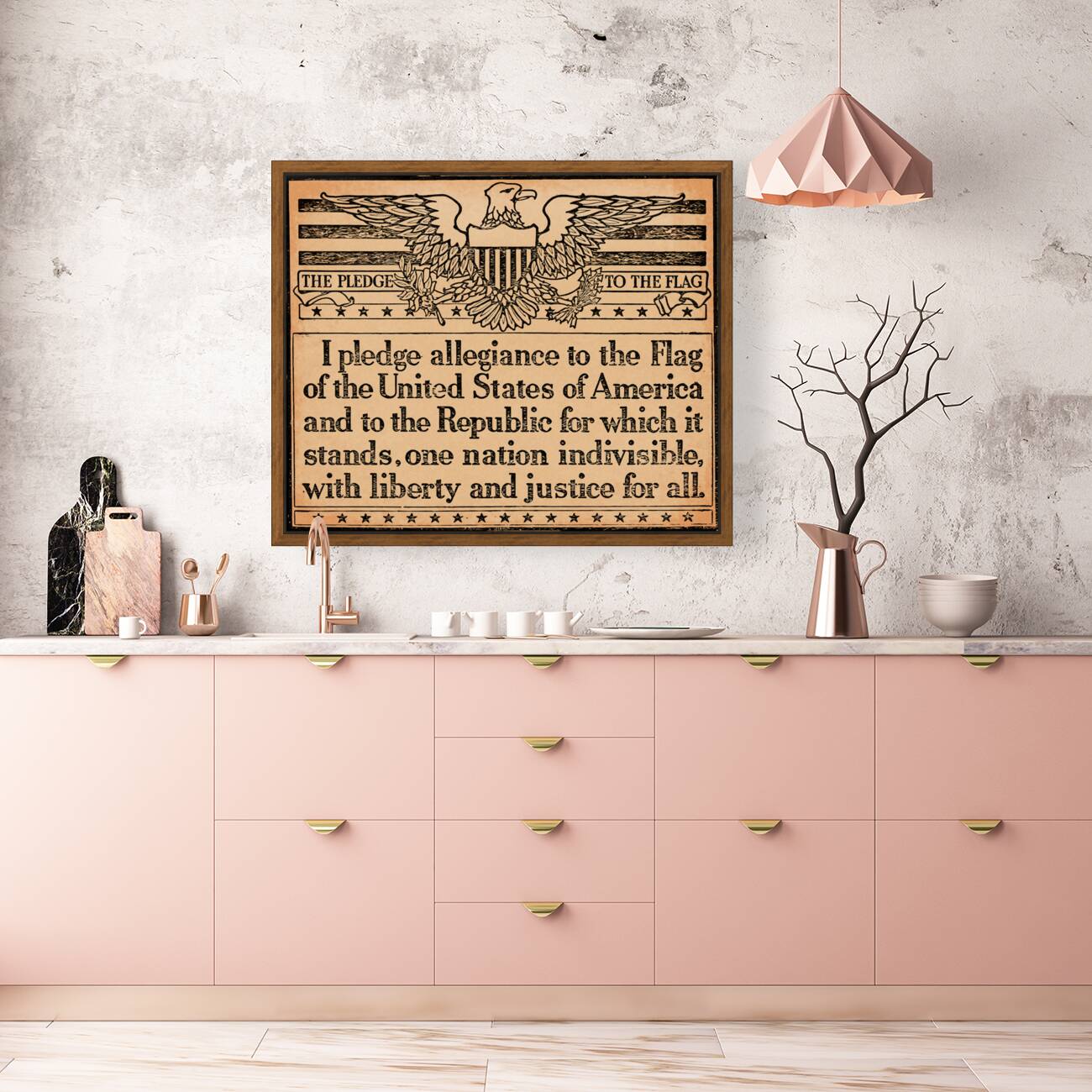 1944 Pledge of Allegiance Reproduction