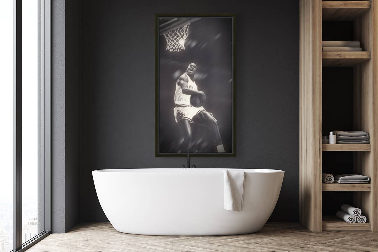 Michael Jordan Cradle Dunk  Reproduction