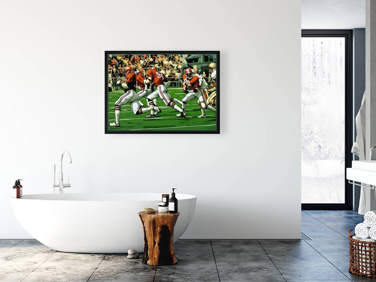 1979 Alabama Touchdown  Reproduction
