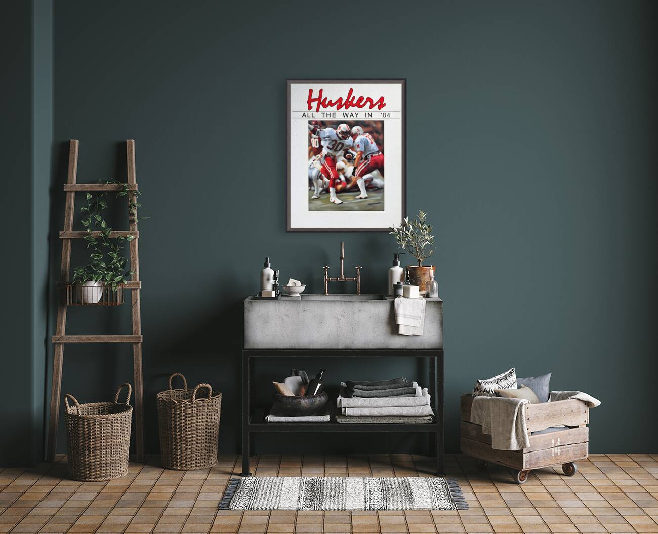 Huskers All the Way in 84 Reproduction