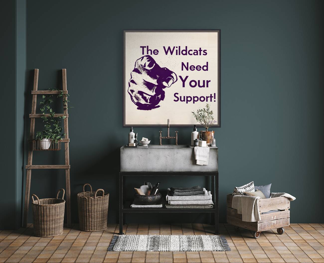 The Wildcats Need Your Support Reproduction