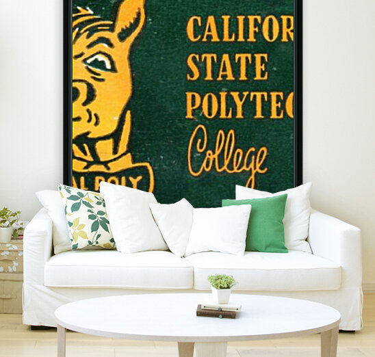 1955 California State Polytechnic Art  Reproduction