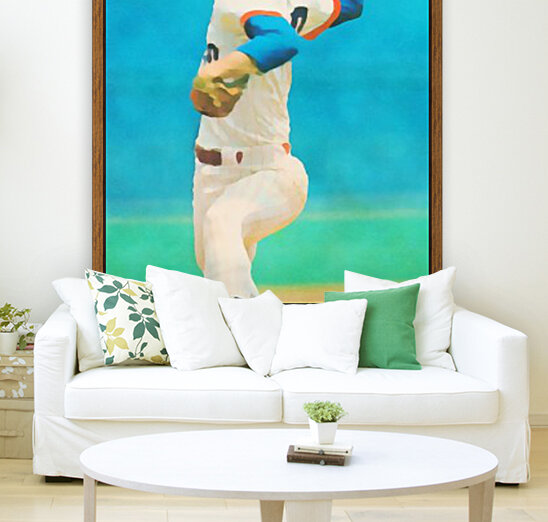 Vintage Atlanta Braves Baseball Wall Art_Atlanta Home Decor Ideas for Sports Fans Reproduction