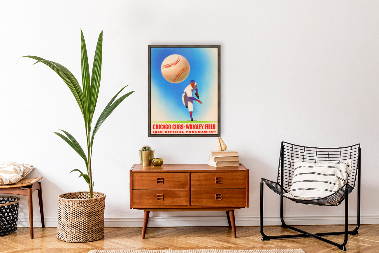 1950 Chicago Cubs Program Reproduction