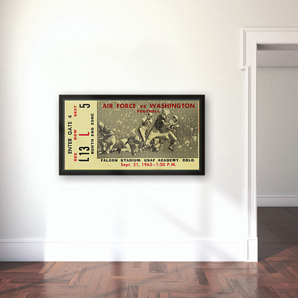 1963 Washington vs. Air Force  Reproduction