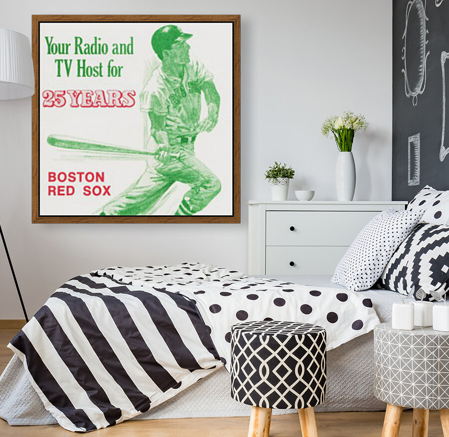 1969 Narragansett Beer Red Sox Ad Reproduction