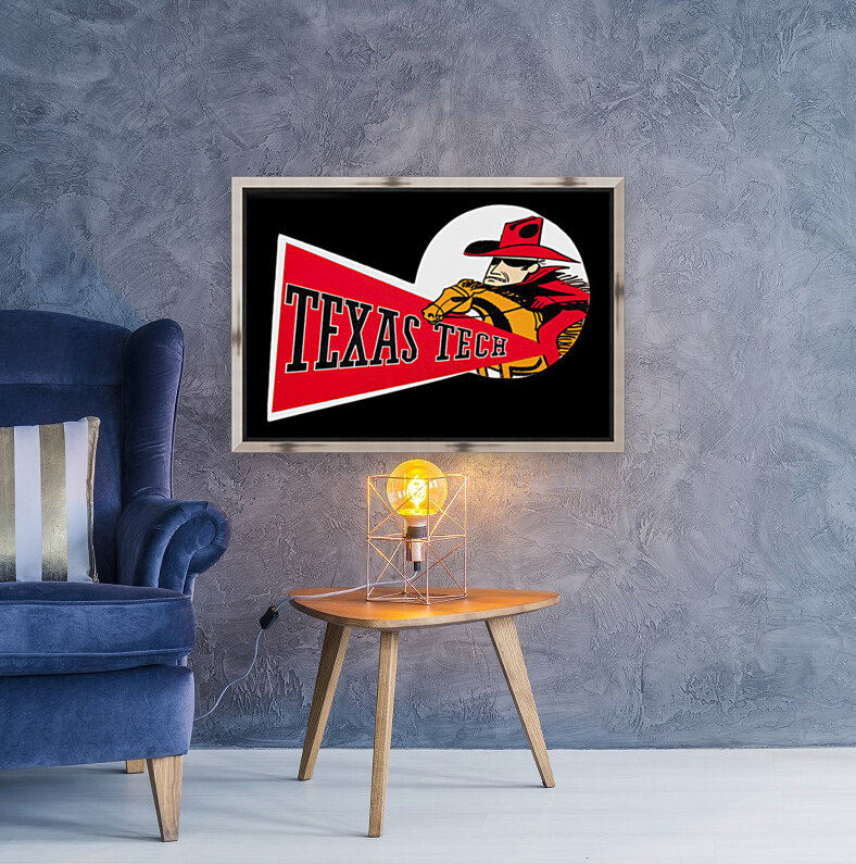 1958 Texas Tech Red Raider Reproduction