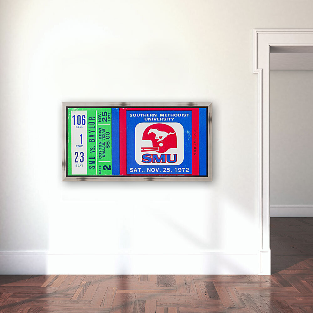 1972 Baylor vs. SMU Reproduction