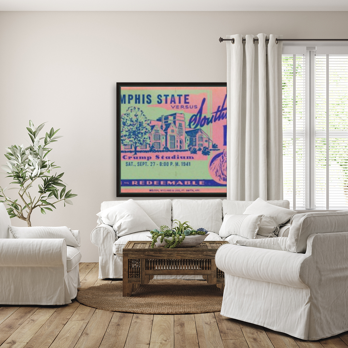 1941 Memphis State Reproduction