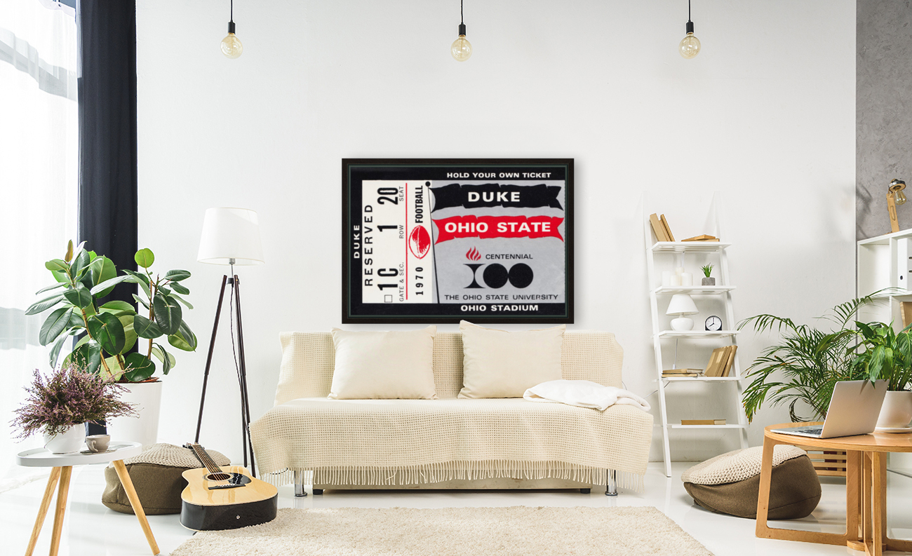 1970 Ohio State vs. Duke Reproduction