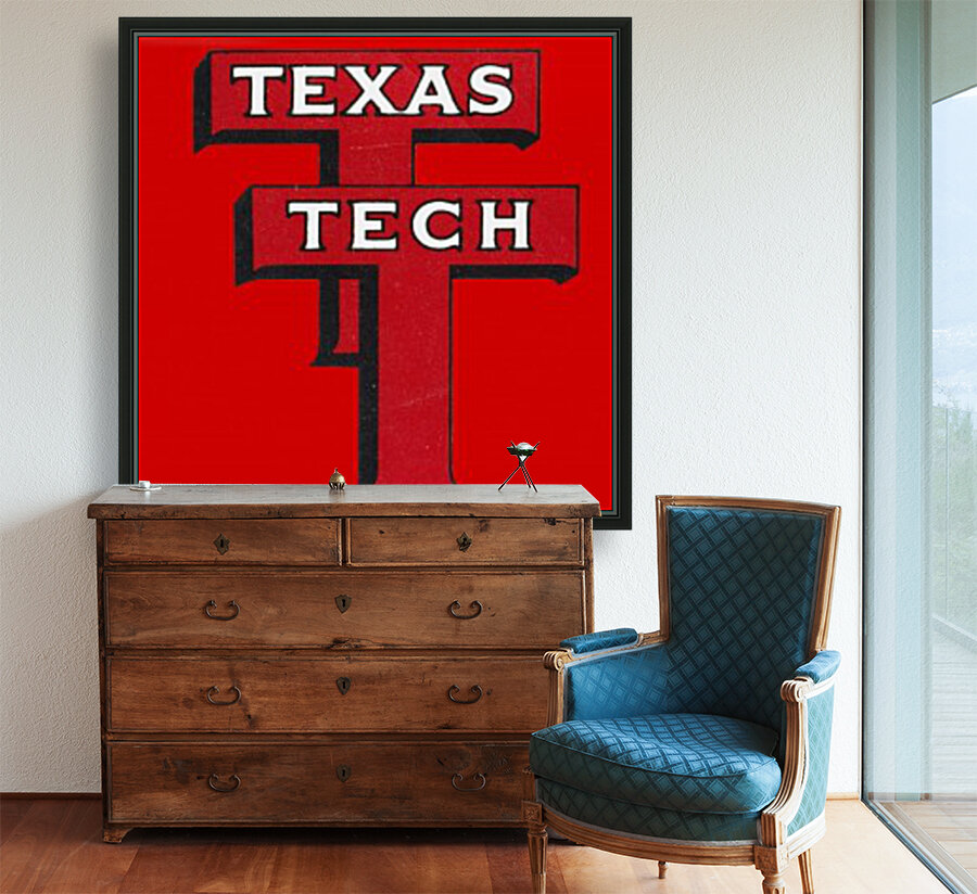 1948 Texas Tech Art Reproduction