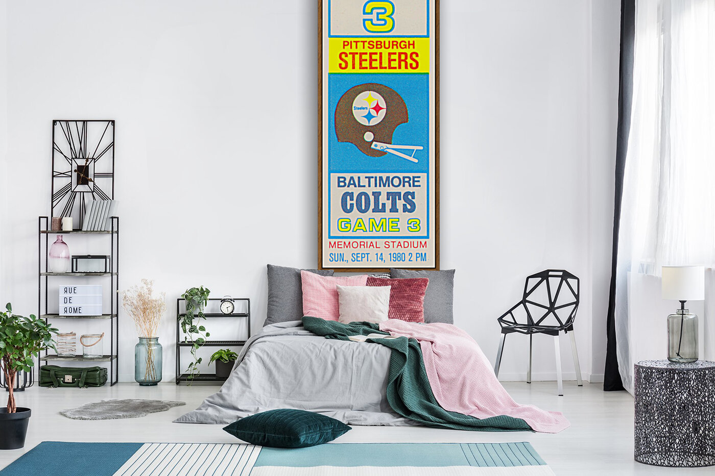 1980 Baltimore Colts vs. Pittsburgh Steelers Reproduction