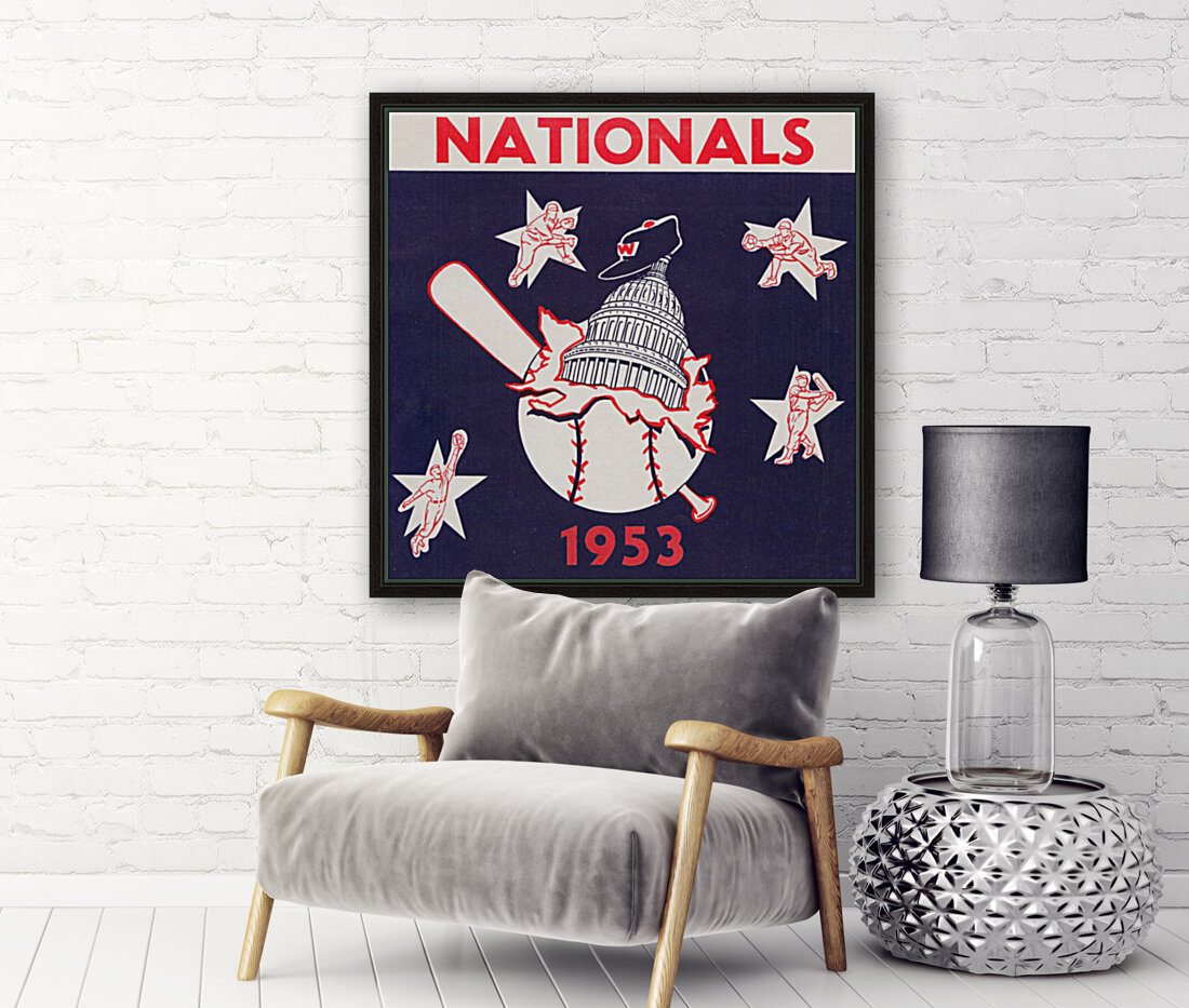 1953 Washington Nationals Art Reproduction