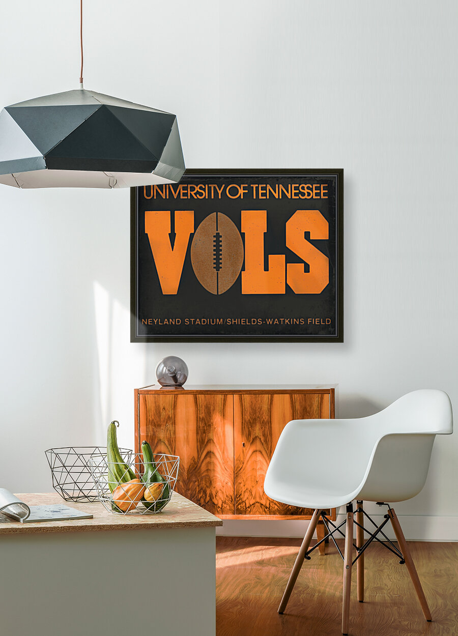 1979 Tennessee Vols Football Ticket Remix Reproduction