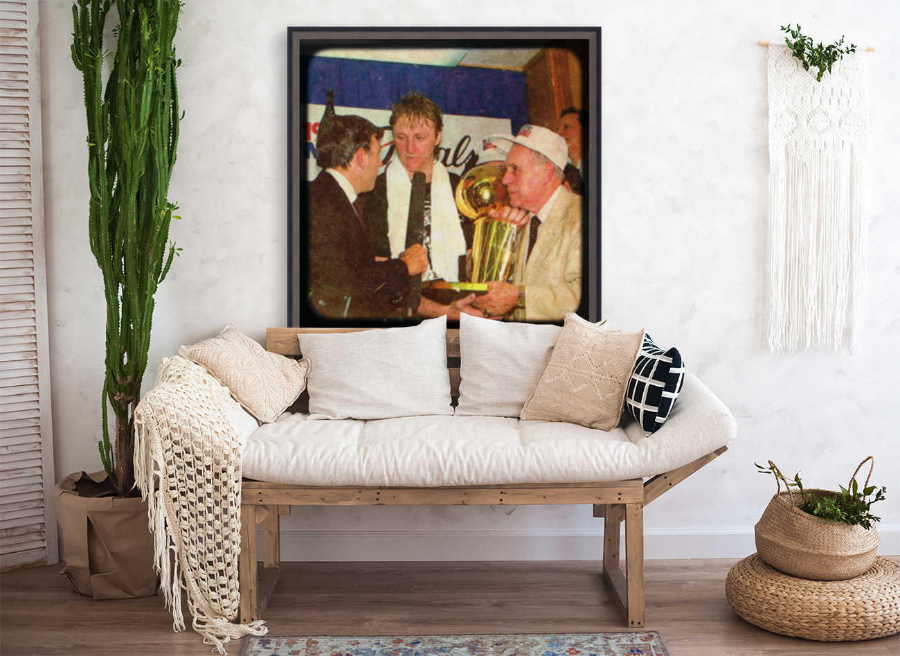 1986 Bird Musburger Auerbach Interview Reproduction