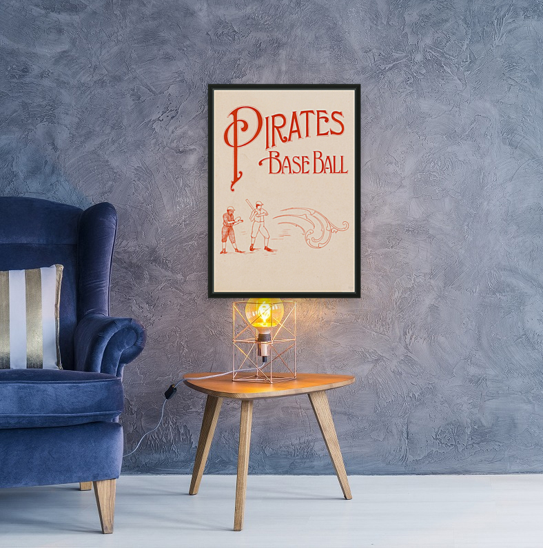 1909 Pirates Baseball Reproduction