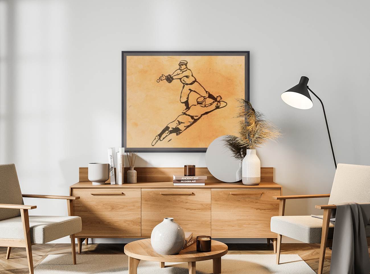 1915 Baseball Reproduction