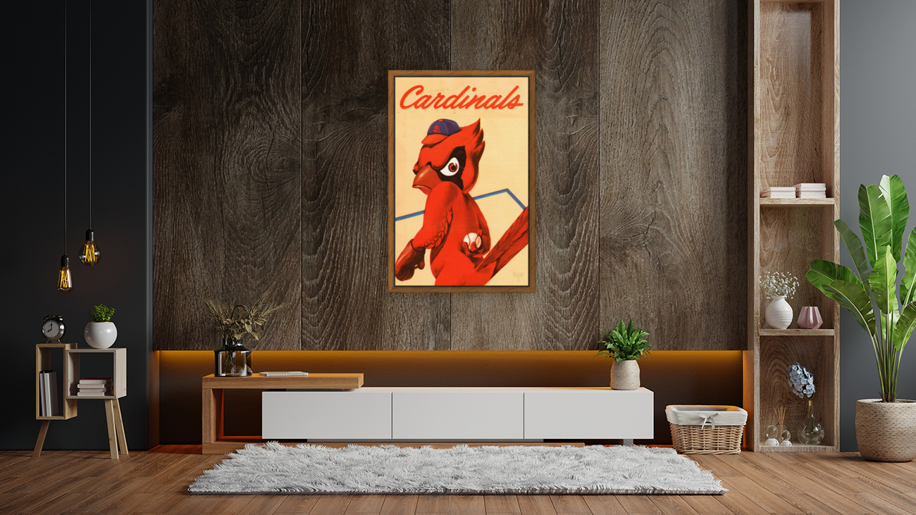 1955 St. Louis Cardinals Art Reproduction