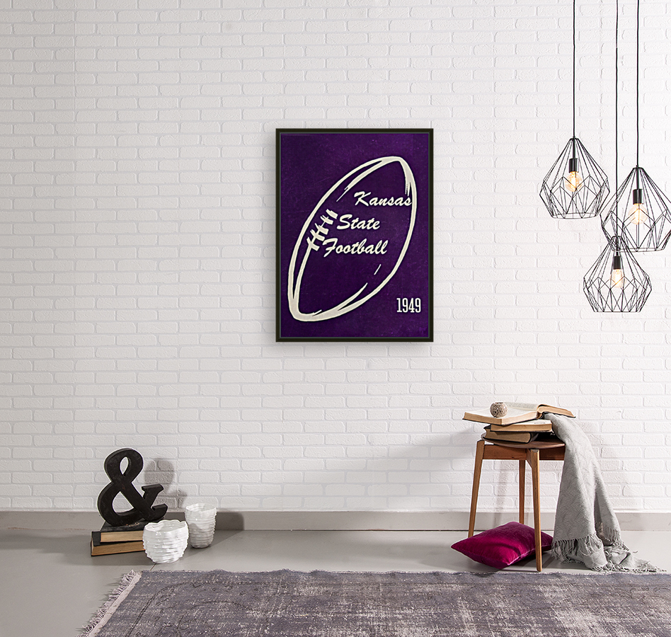 1949 Kansas State Wildcats Football Art Reproduction