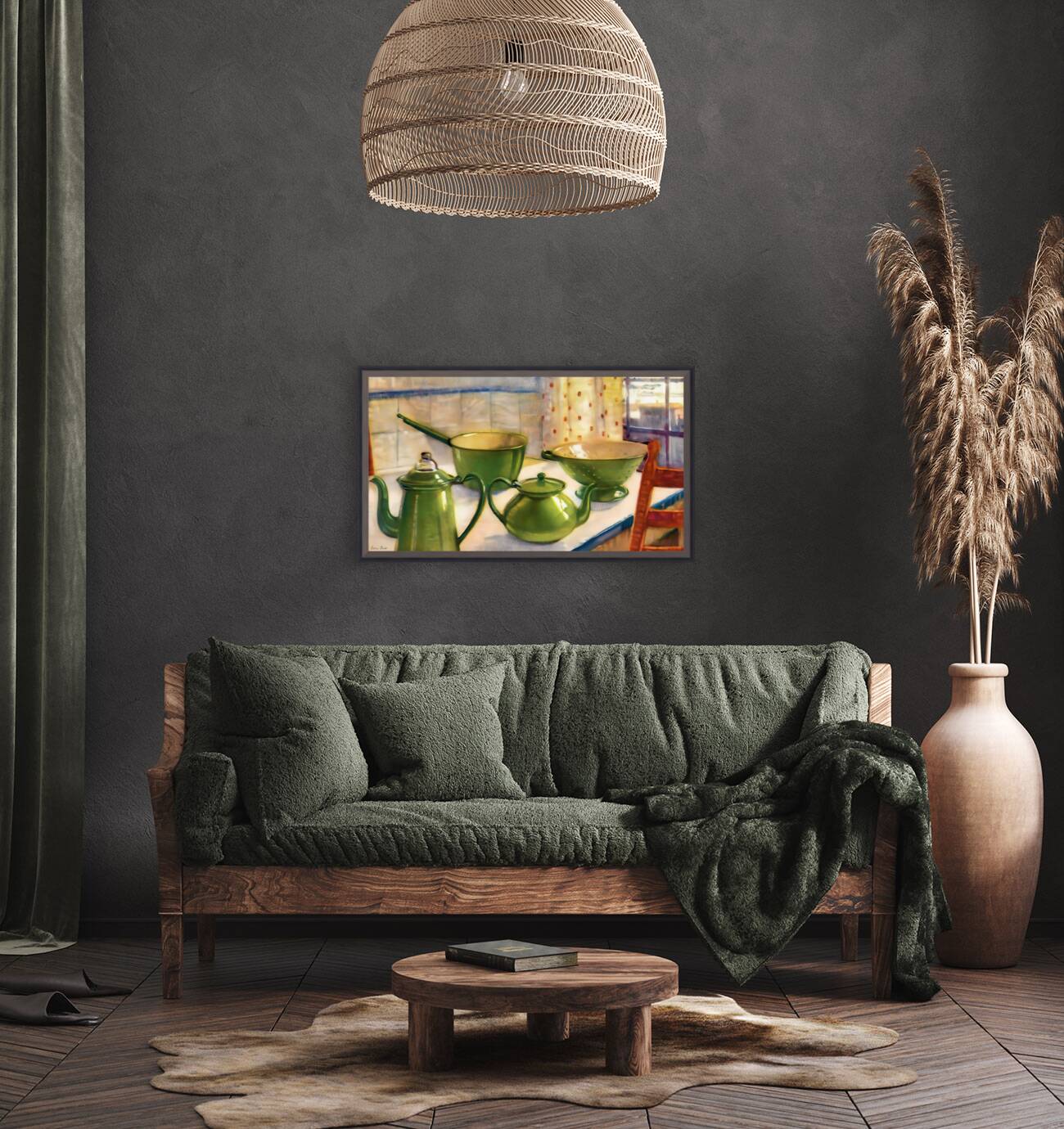 1920s kitchen art Reproduction