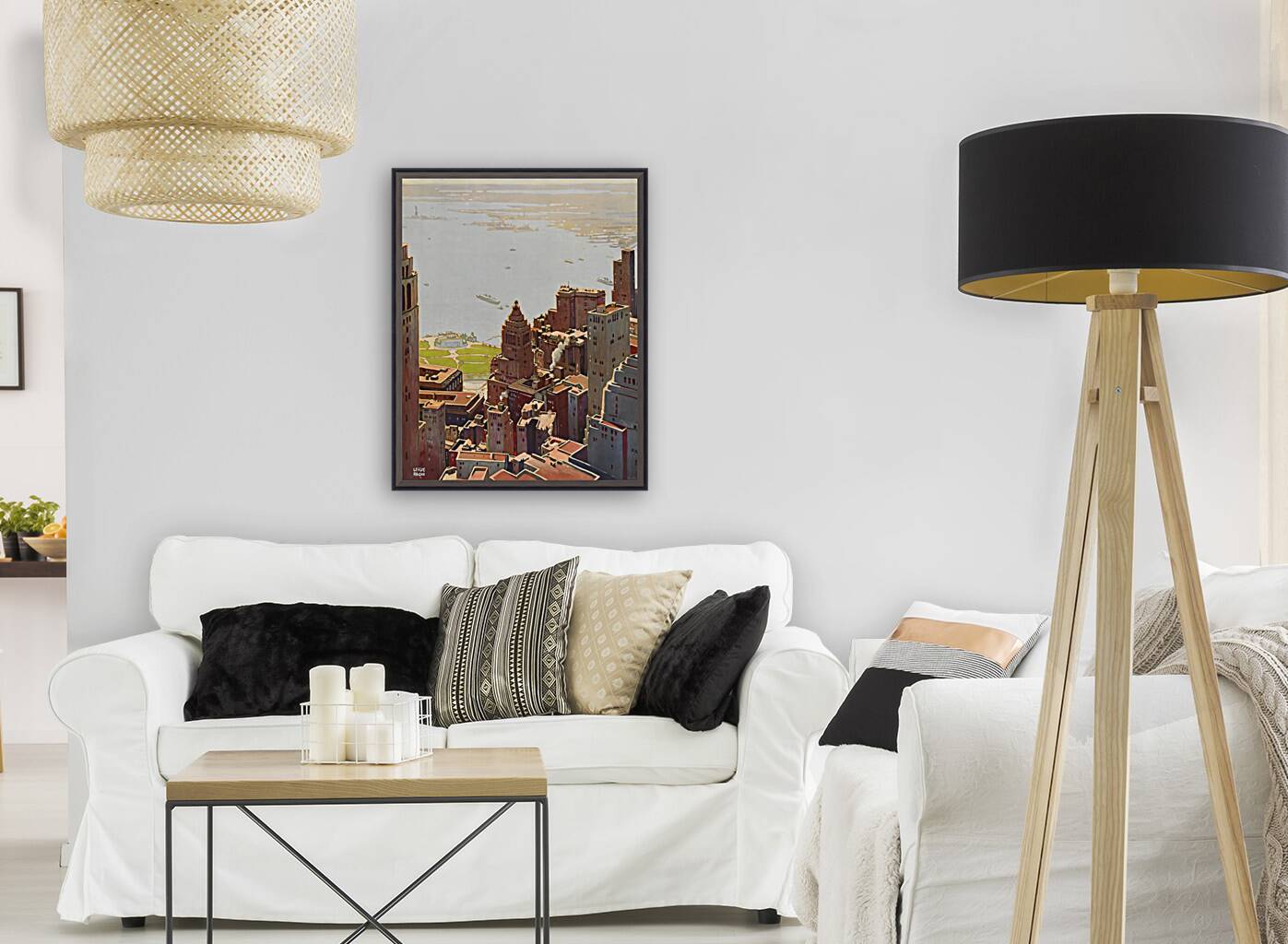 new york city art leslie ragan Reproduction