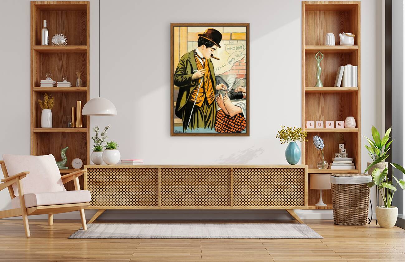 charlie chaplin art  Reproduction