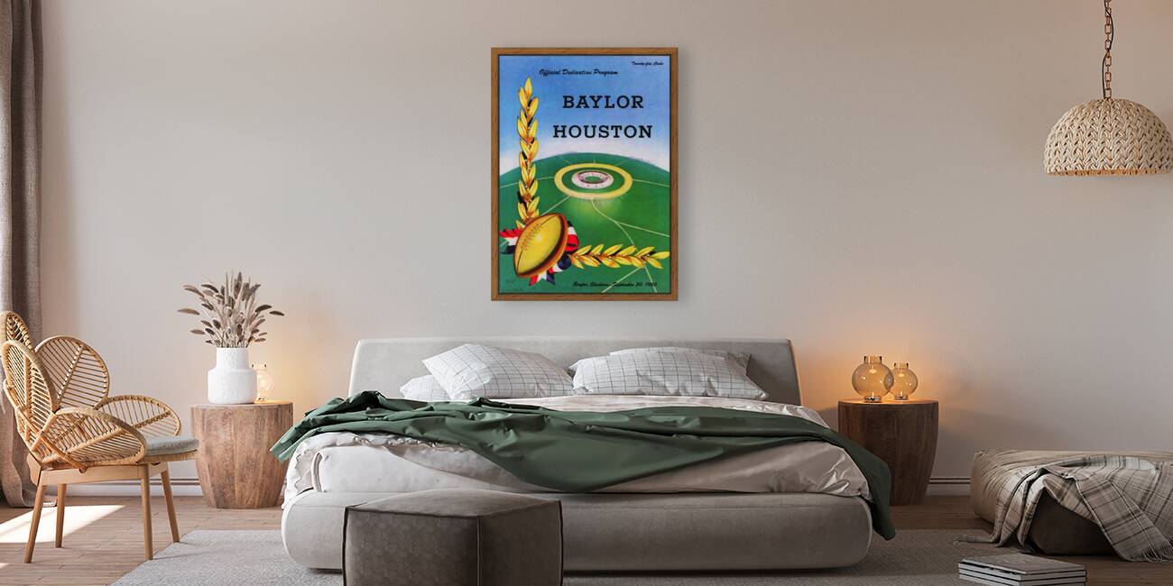 1950 Baylor Stadium Dedication Game Reproduction