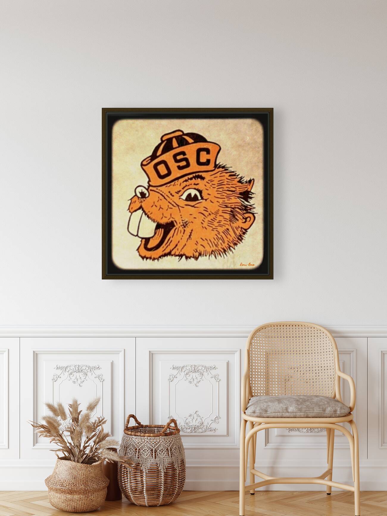 1950s oregon state college beaver viewfinder Reproduction