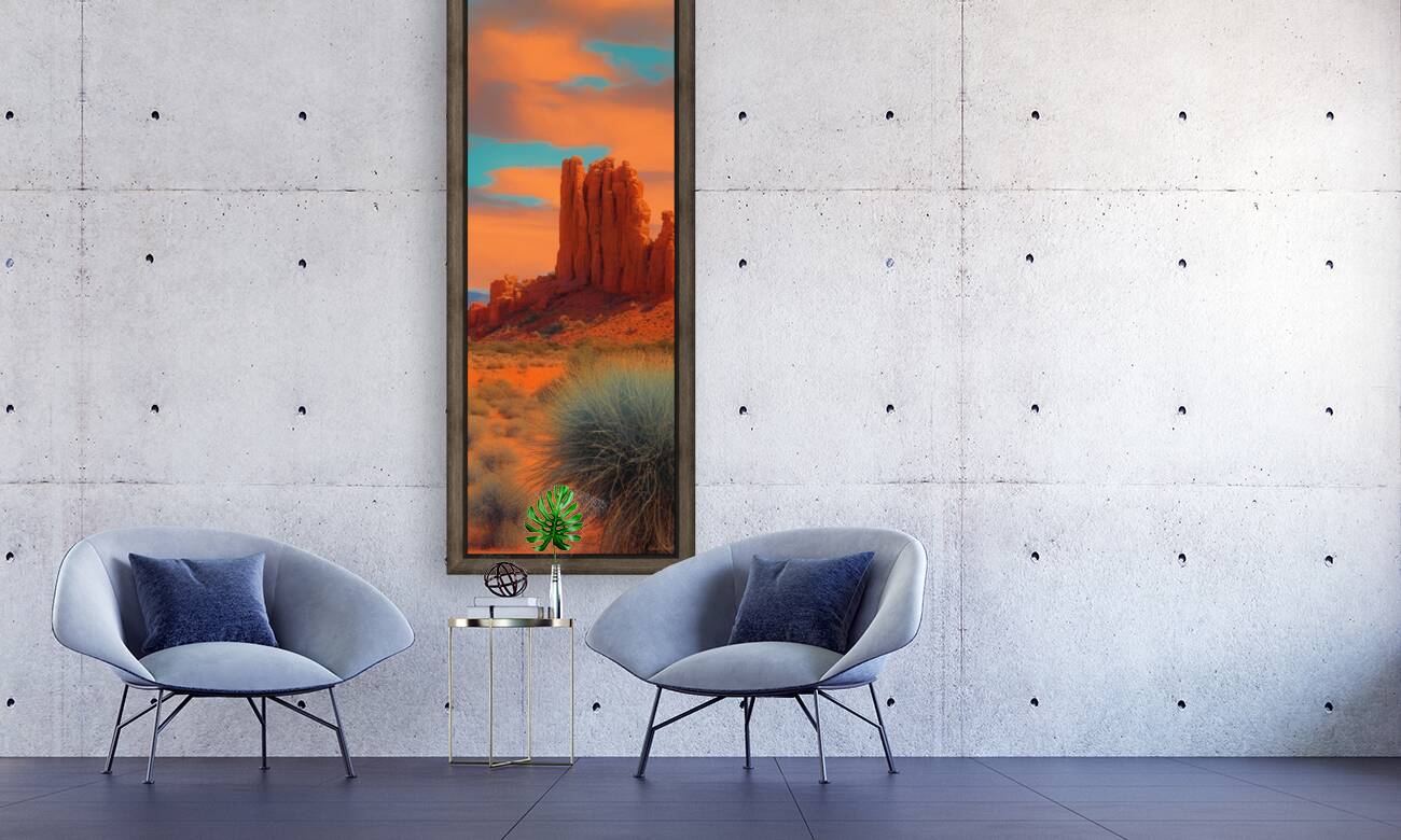 american southwest desert art Reproduction