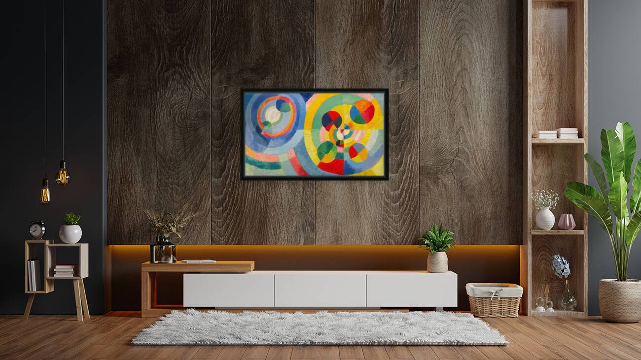 circular forms 1930 roberty delauney Reproduction