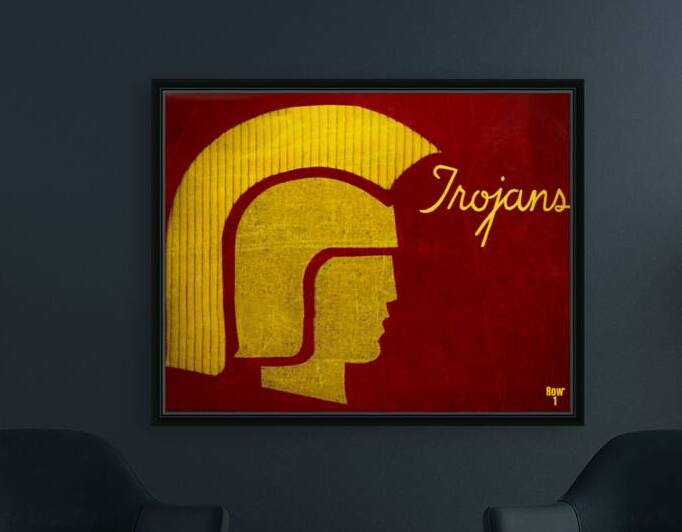 USC Trojans Art by Richard Stephens by Row One Brand