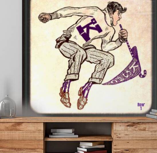 Early 1900s Kansas State Agricultural College Art by Row One Brand