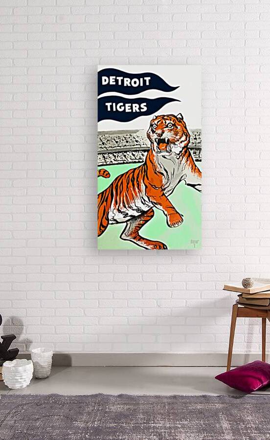 1959 Detroit Tigers Art by Row One Brand
