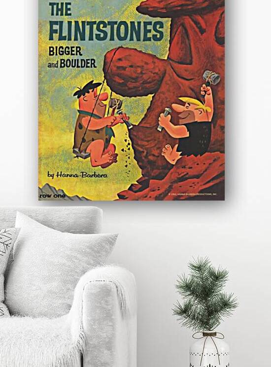 1962 The Flintstones Bigger and Boulder by Row One Brand