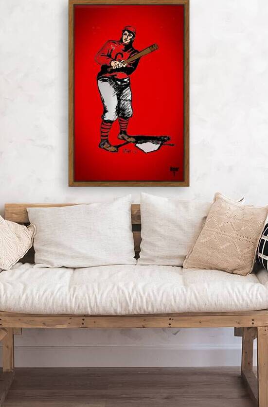 Early 1900s Georgia Bulldogs Baseball Art by Row One Brand