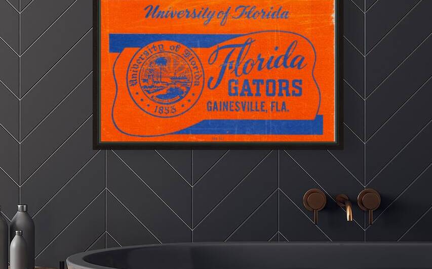 Florida Gators Gainesville Art by Row One Brand
