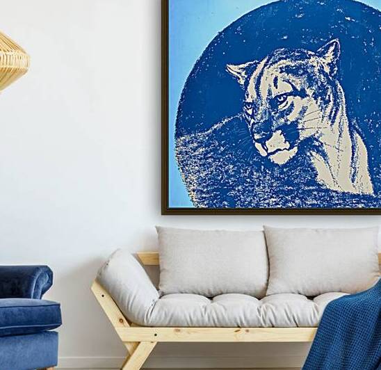 1930s BYU Cougar Art by Row One Brand