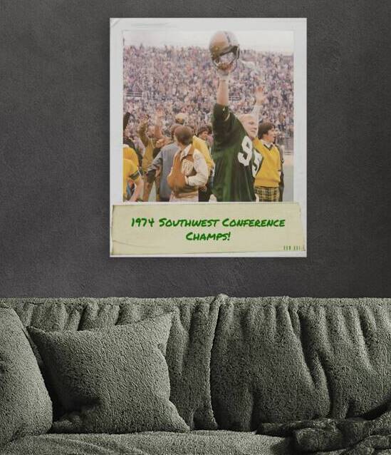 1974 Baylor Football Southwest Conference Champs by Row One Brand