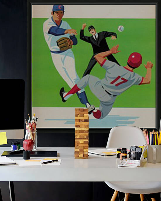 1979 Chicago Cubs Program Wall Art by Row One Brand