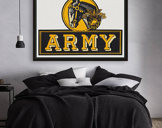1960 Army Art Reproduction