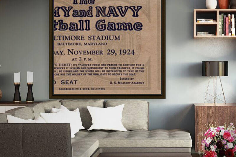 1924 Army vs. Navy Reproduction