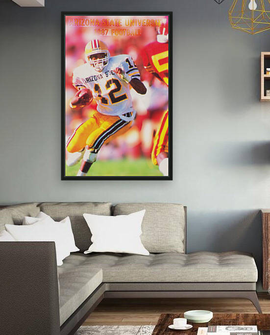 1987 Arizona State Football Poster by Row One Brand