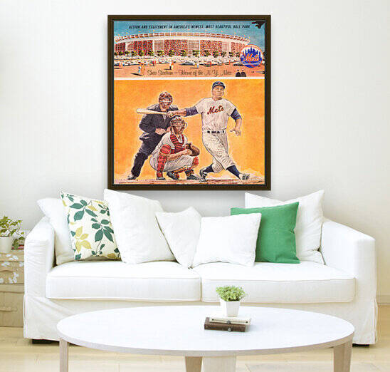 1964 New York Mets Robert Riger Art by Row One Brand