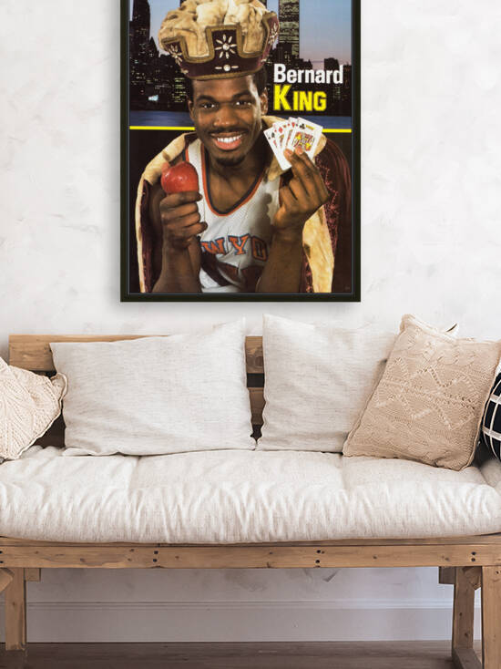 1984 Bernard King Poster King of New York by Row One Brand