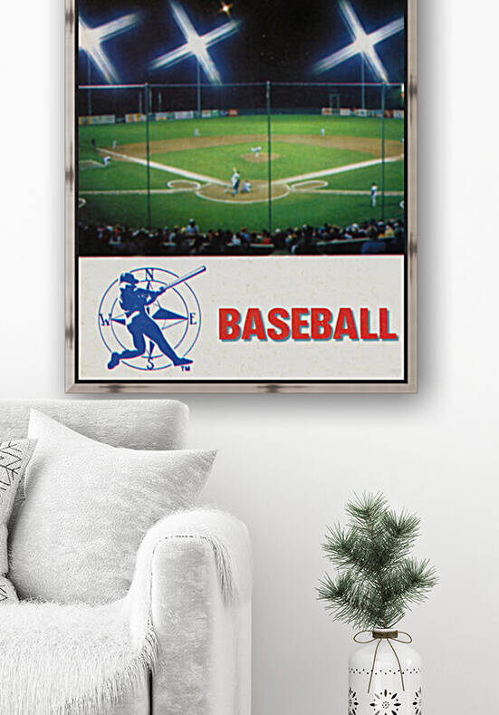 1987 Maine Guides Baseball Art | Row 1 by Row One Brand