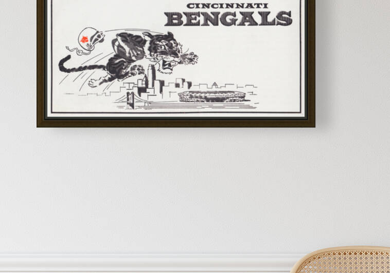 1969 WLW Radio Cincinnati Bengals Radio Ad by Row One Brand