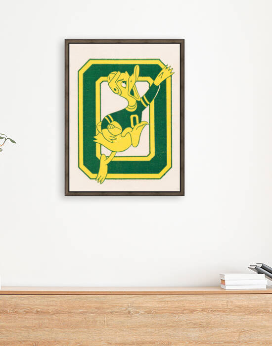 Vintage Fifties Oregon Duck Art by Row One Brand