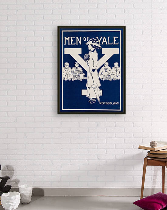 1909 Men of Yale Poster by Row One Brand